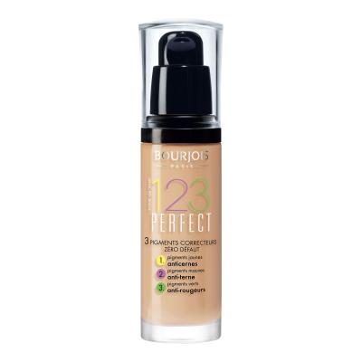 BOURJOIS Paris 123 Perfect Puder za ženske 30 ml Odtenek 53 Beige Clair