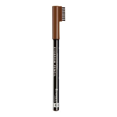 Rimmel London Professional Eyebrow Pencil Svinčnik za obrvi za ženske 1,4 g Odtenek 002 Hazel