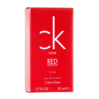 Calvin Klein CK One Red Edition For Her Toaletna voda za ženske 50 ml