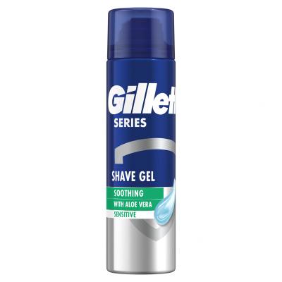 Gillette Series Sensitive Gel za britje za moške 200 ml