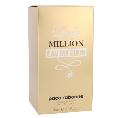 Paco Rabanne Lady Million Eau My Gold! Toaletna voda za ženske 80 ml