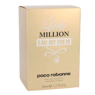 Paco Rabanne Lady Million Eau My Gold! Toaletna voda za ženske 50 ml