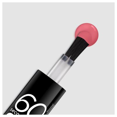 Rimmel London 60 Seconds Super Shine Lak za nohte za ženske 8 ml Odtenek 405 Rose Libertine