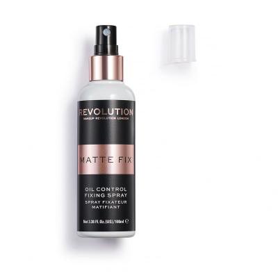 Makeup Revolution London Matte Fix Oil Control Spray Fiksator za ličila za ženske 100 ml