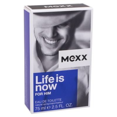 Mexx Life Is Now For Him Toaletna voda za moške 75 ml