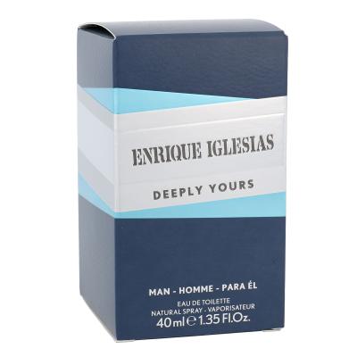 Enrique Iglesias Deeply Yours Man Toaletna voda za moške 40 ml