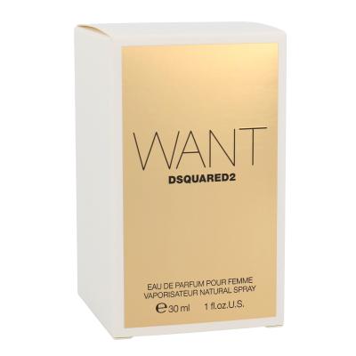 Dsquared2 Want Parfumska voda za ženske 30 ml