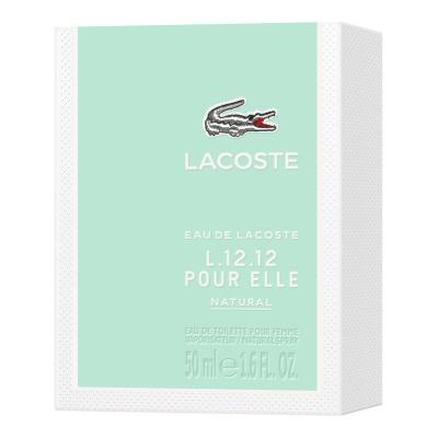 Lacoste Eau de Lacoste L.12.12 Natural Toaletna voda za ženske 50 ml