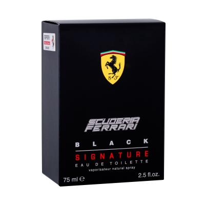Ferrari Scuderia Ferrari Black Signature Toaletna voda za moške 75 ml