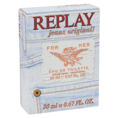 Replay Jeans Original! For Her Toaletna voda za ženske 20 ml