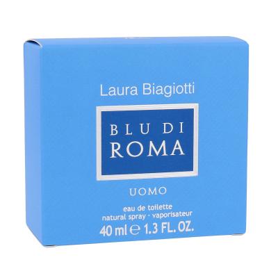 Laura Biagiotti Blu di Roma Uomo Toaletna voda za moške 40 ml