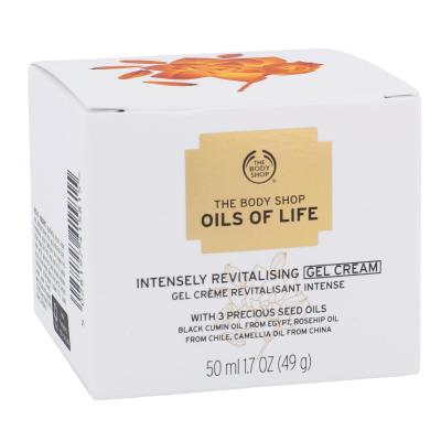 The Body Shop Oils Of Life Intensely Revitalising Gel Cream Gel za obraz za ženske 50 ml