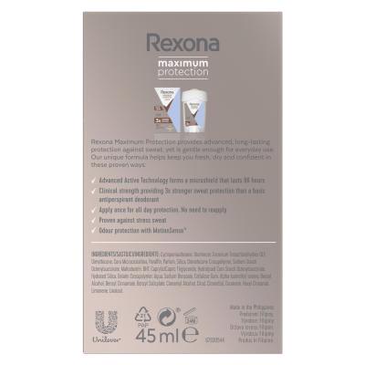 Rexona Maximum Protection Clean Scent Antiperspirant za ženske 45 ml