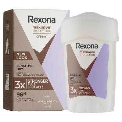 Rexona Maximum Protection Sensitive Dry Antiperspirant za ženske 45 ml