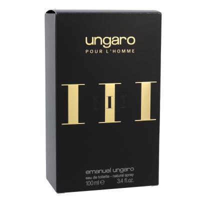 Emanuel Ungaro Ungaro Pour L´Homme III Toaletna voda za moške 100 ml poškodovana škatla