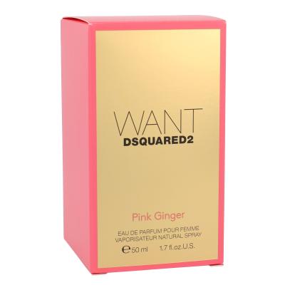 Dsquared2 Want Pink Ginger Parfumska voda za ženske 50 ml