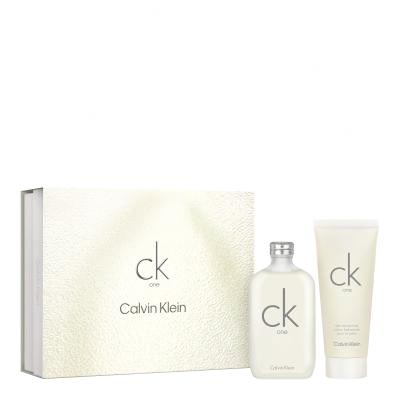 Calvin Klein CK One Darilni set toaletna voda 200 ml + mleko za telo 200 ml