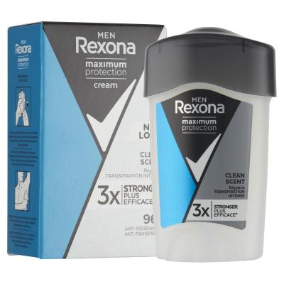 Rexona Men Maximum Protection Clean Scent Antiperspirant za moške 45 ml