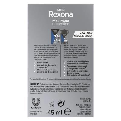 Rexona Men Maximum Protection Clean Scent Antiperspirant za moške 45 ml