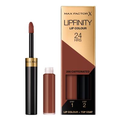 Max Factor Lipfinity 24HRS Lip Colour Šminka za ženske 4,2 g Odtenek 200 Caffeinated