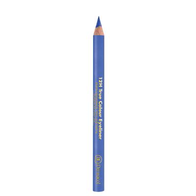 Dermacol 12H True Colour Svinčnik za oči za ženske 0,28 g Odtenek 2 Electric Blue
