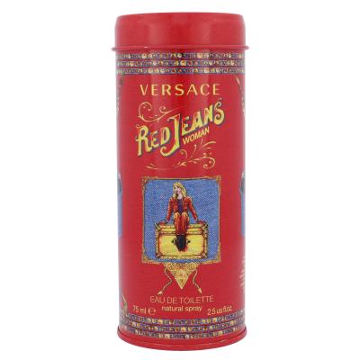 Versace Red Jeans Woman Toaletna voda za ženske 75 ml poškodovana škatla