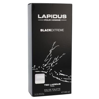 Ted Lapidus Black Extreme Toaletna voda za moške 100 ml