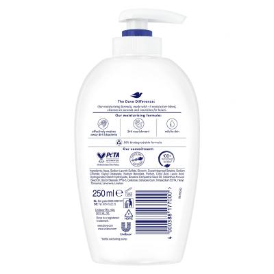 Dove Deeply Nourishing Original Hand Wash Tekoče milo za ženske 250 ml