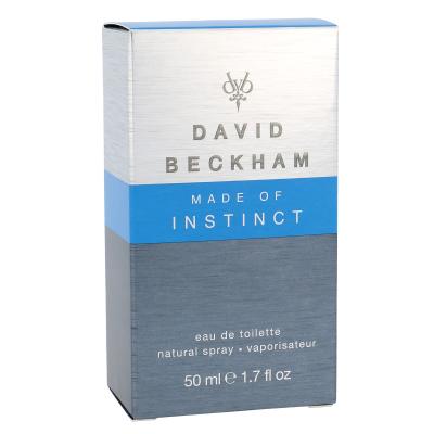 David Beckham Made of Instinct Toaletna voda za moške 50 ml