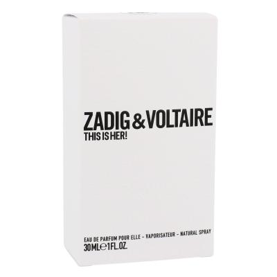 Zadig &amp; Voltaire This is Her! Parfumska voda za ženske 30 ml