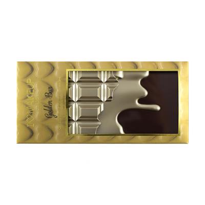 I Heart Revolution Chocolate Eyeshadow Palette Senčilo za oči za ženske 22 g Odtenek Golden Bar