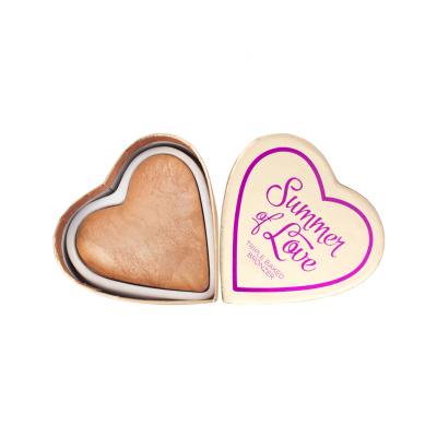 Makeup Revolution London I Heart Makeup Summer Of Love Bronzer za ženske 10 g Odtenek Hot Summer Of Love