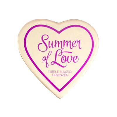 Makeup Revolution London I Heart Makeup Summer Of Love Bronzer za ženske 10 g Odtenek Hot Summer Of Love