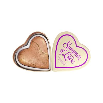 Makeup Revolution London I Heart Makeup Summer Of Love Bronzer za ženske 10 g Odtenek Love Hot Summer