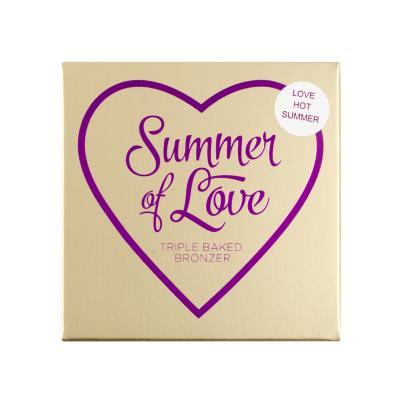 Makeup Revolution London I Heart Makeup Summer Of Love Bronzer za ženske 10 g Odtenek Love Hot Summer