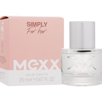 Mexx Simply Toaletna voda za ženske 20 ml