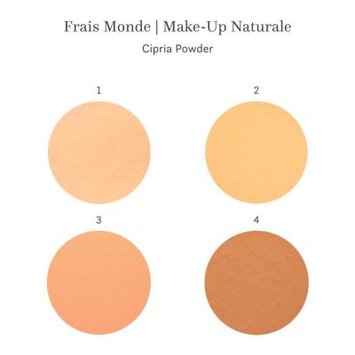 Frais Monde Make Up Naturale Puder v prahu za ženske 10 g Odtenek 1