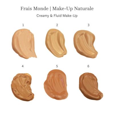 Frais Monde Make Up Naturale Creamy Foundation Puder za ženske 30 ml Odtenek 1