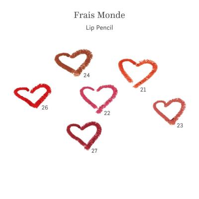 Frais Monde Lip Pencil Črtalo za ustnice za ženske 1,4 g Odtenek 26
