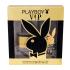 Playboy VIP For Him Darilni set toaletní voda 50 ml + sprchový gel 250 ml poškodovana škatla