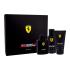 Ferrari Scuderia Ferrari Black Darilni set toaletna voda 125 ml + gel za prhanje 150 ml + deodorant 150 ml