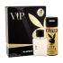 Playboy VIP For Him Darilni set toaletní voda 60 ml + deodorant 150 ml poškodovana škatla