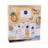 Nivea #Vitaminshake Darilni set gel za prhanje Care & Apricot 250 ml + antiperspirant Fresh Orange 150 ml + maska za obraz Q10 Plus C 1 ks