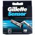 Gillette Sensor Nadomestne britvice za moške 10 kos poškodovana škatla