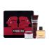 PRORASO Red After Shave Lotion Darilni set vodica po britju 100 ml + krema za britje 150 ml + krema pred britjem 100 ml + škatlica poškodovana škatla