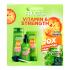 Garnier Fructis Vitamin & Strength Darilni set šampon Fructis Vitamin & Strength 250 ml + balzam Fructis Vitamin & Strength 200 ml + serum za lase Fructis Vitamin & Strength 125 ml