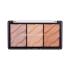 Revolution Pro Supreme Highlighter Palette Osvetljevalec za ženske 11,1 g Odtenek Metal