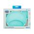 Canpol babies Silicone Suction Plate Turquoise Posodica za otroke 500 ml