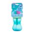 Canpol babies Active Cup Sport Cup With Flip-Top Straw Blue Skodelica za otroke 370 ml