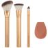 EcoTools Precious Metals Face Blend + Sculpt Set Čopič za ličenje za ženske Set